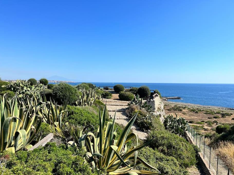 Villa Sebastian- Incomparabile Vista Sul Mare Plemmirio Kültér fotó