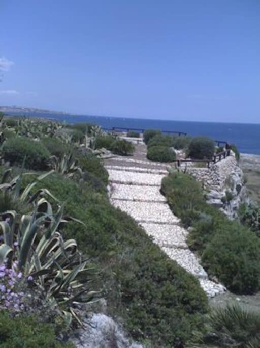 Villa Sebastian- Incomparabile Vista Sul Mare Plemmirio Kültér fotó